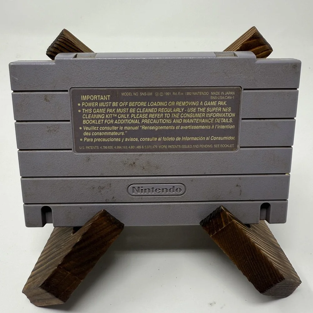 Mortal Kombat 3 Super Nintendo SNES Game Gray Cart M Rated Fighting